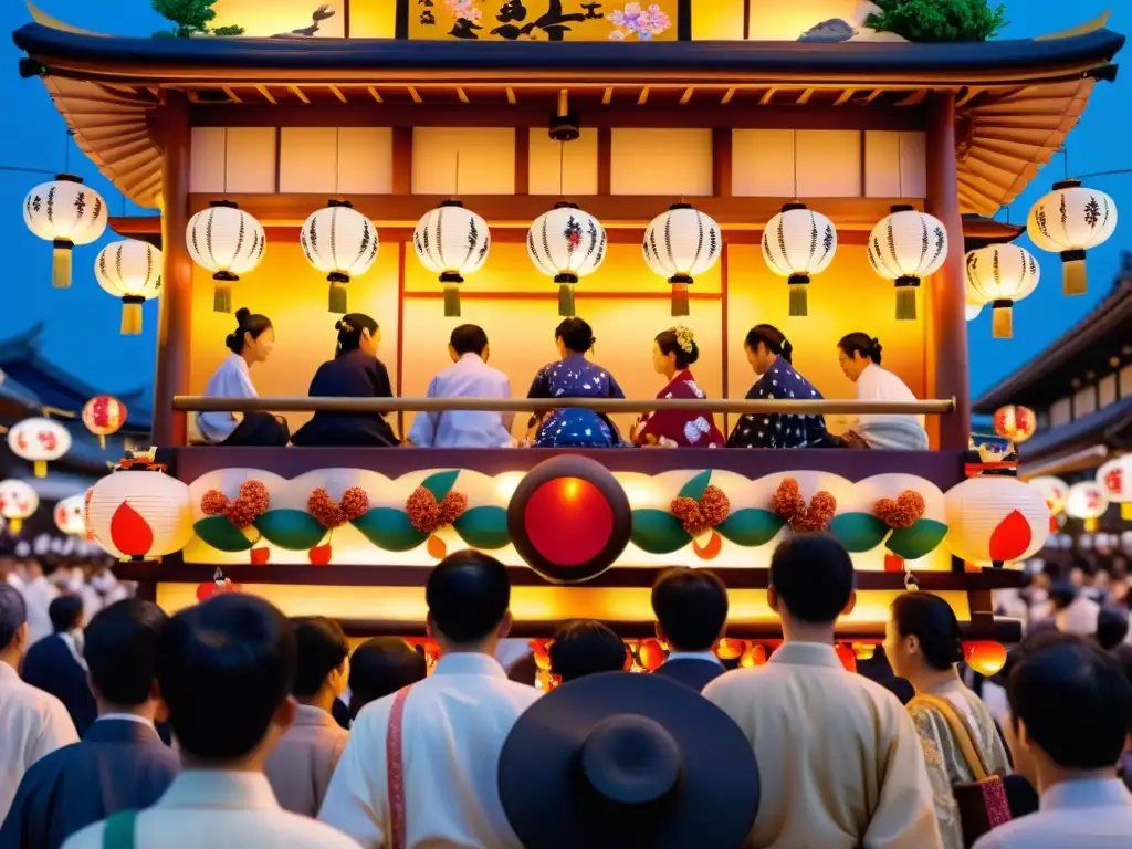 Arte y tradición en el Festival Gion Matsuri Kioto, donde la espiritualidad se mezcla con la riqueza cultural y la alegría festiva