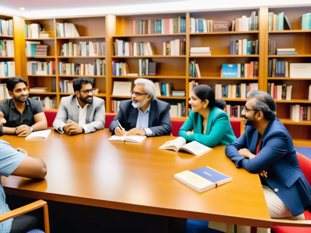 Autores indios debaten en festival literario internacional, transmitiendo su influencia global en la escena literaria