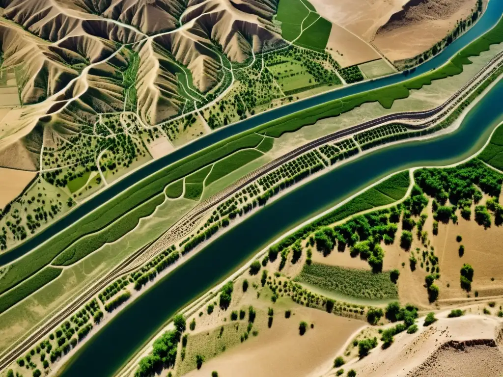 Red de drenaje del Valle del Indo: ingeniería ancestral Ancient Indus Valley drainage system, muestra ingeniería avanzada Valle Indo