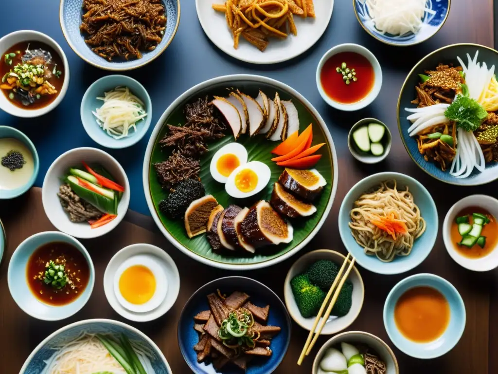 Un banquete de sabores coreanos, historia y tradición en un Hanjeongsik