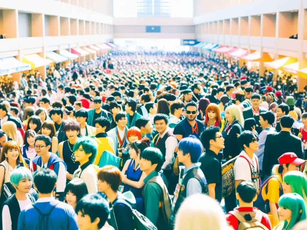 El boom del anime conquista audiencias globales en una convención llena de entusiastas fans vestidos de cosplay, vibrante y diversa