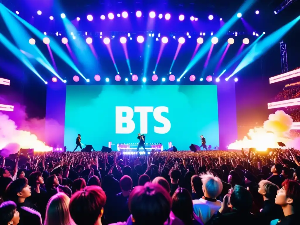 BTS deslumbra en un concierto lleno de energía y pasión, con un impacto global de BTS palpable en la multitud enloquecida