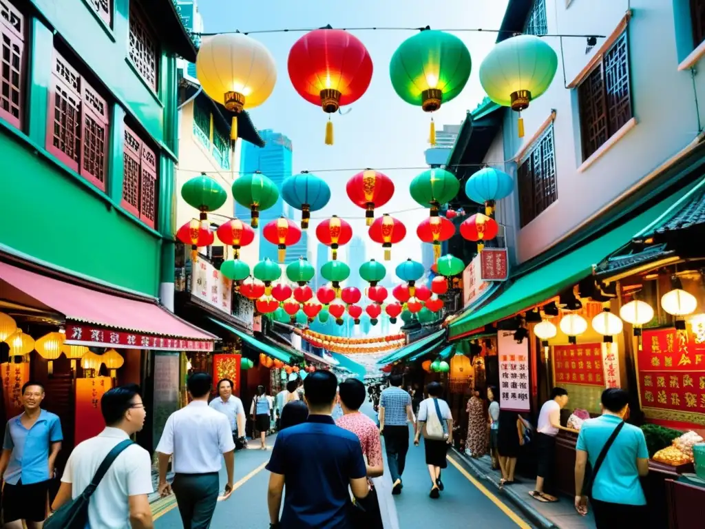 El bullicioso barrio antiguo de Hong Kong cobra vida con una fusión dinámica de tradición y modernidad