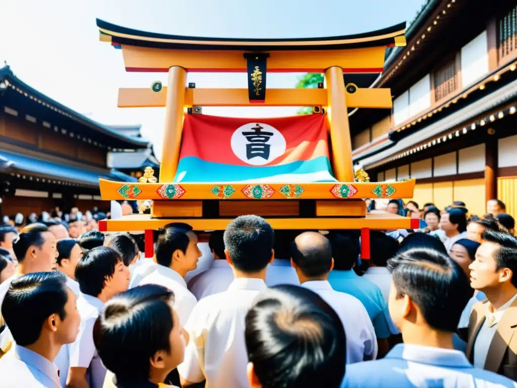 Colorido desfile del Festival Gion Matsuri en Kioto