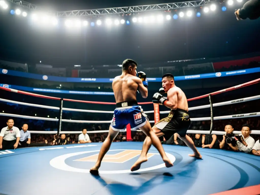 Competencia de artes marciales mixtas en Asia, fusionando estilos de lucha con atletismo intenso y elementos culturales