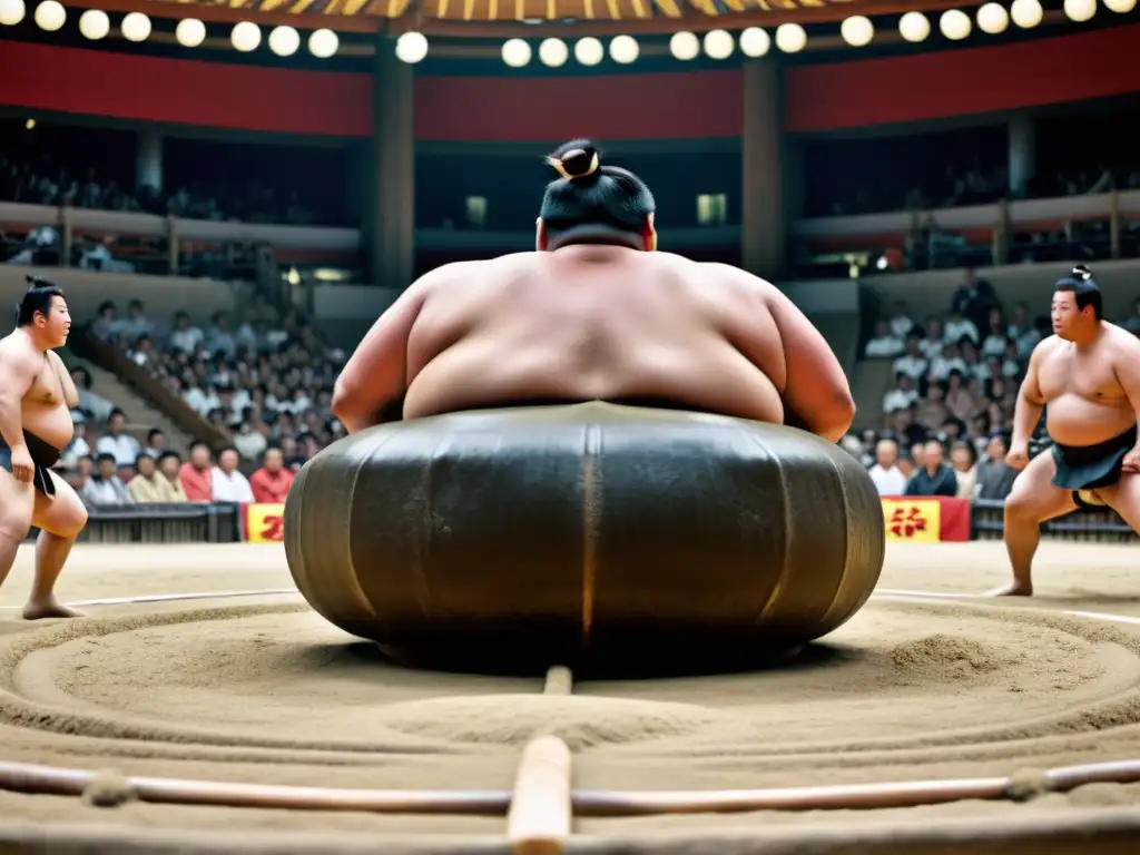 Competencia de lucha sumo en la cultura pop, con intensa acción y tradición japonesa