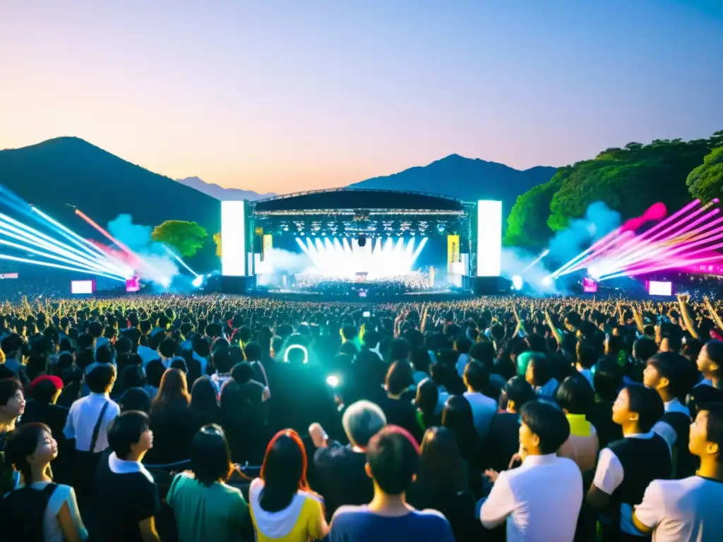 Concierto lleno en Japón, fans emocionados y energía JPop en escena