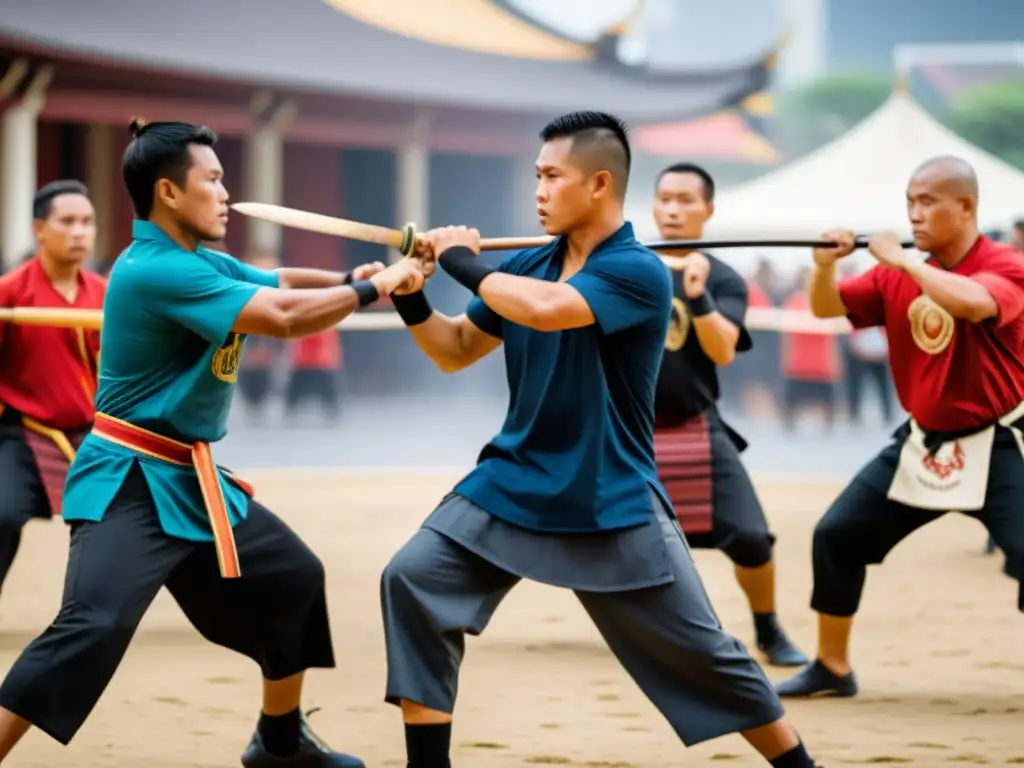 Danza de bastones tradicional en Filipinas resalta la historia del Eskrima en Filipinas con movimientos fluidos y trajes vibrantes