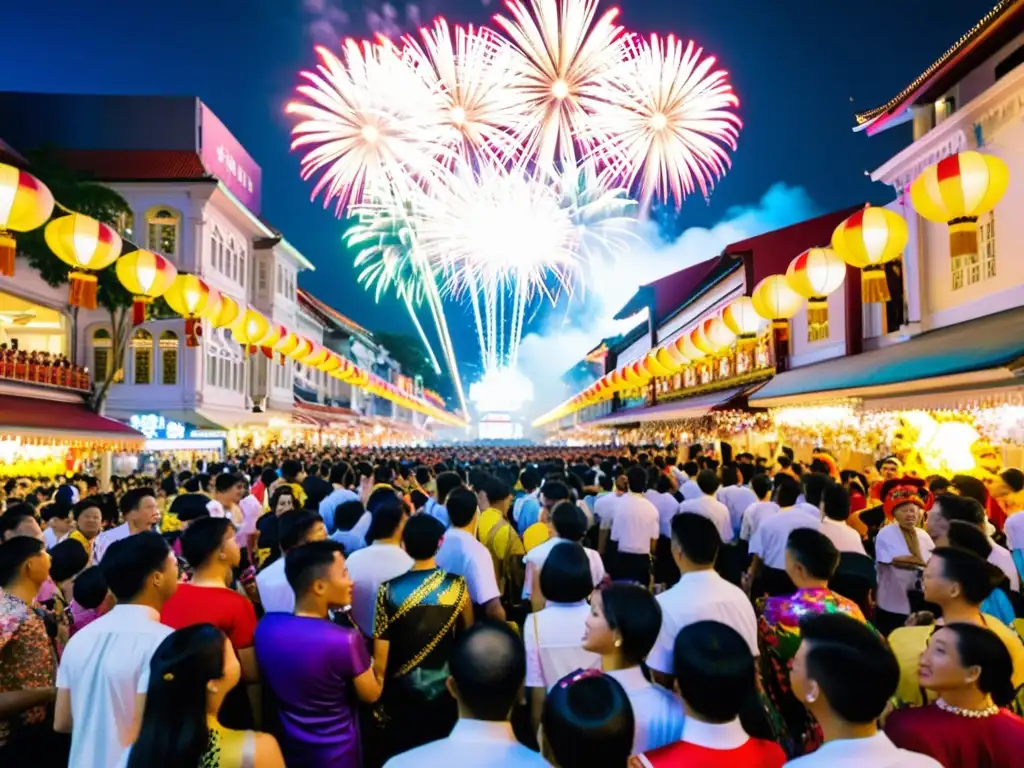 Desfile del Festival Chingay Parade en Singapur: calles vibrantes con desfiles, trajes y fuegos artificiales