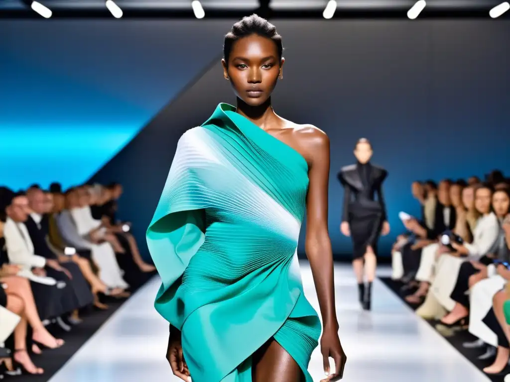 Desfile de moda sostenible de Issey Miyake