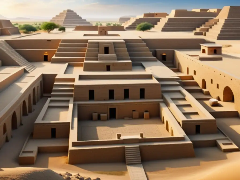 Detalle 8K de Mohenjodaro, preservación del Valle del Indo en la imagen histórica de la UNESCO