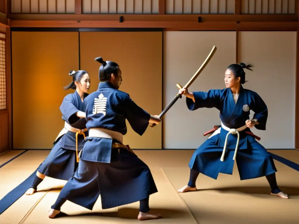 En el dojo japonés, la práctica del kendo refleja ética y estética, con movimientos precisos y una atmósfera de reverencia