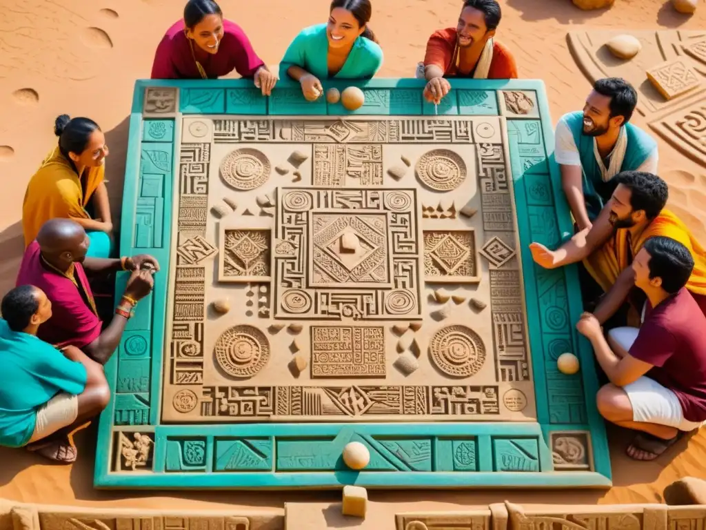 Un emocionante juego en Mohenjodaro, con antiguos símbolos y vestimenta colorida