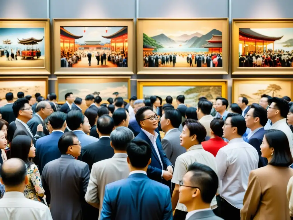 Una emocionante subasta de arte en Hong Kong muestra la intensidad del mercado asiático