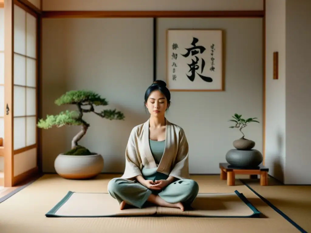 Práctica de mindfulness en un entorno zen con aplicación práctica de enseñanzas zen