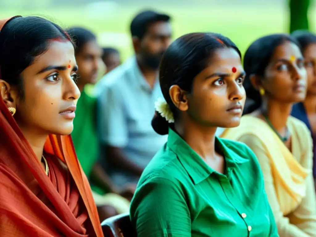 Escena documental de película india que refleja la diversidad y realidad social contemporánea