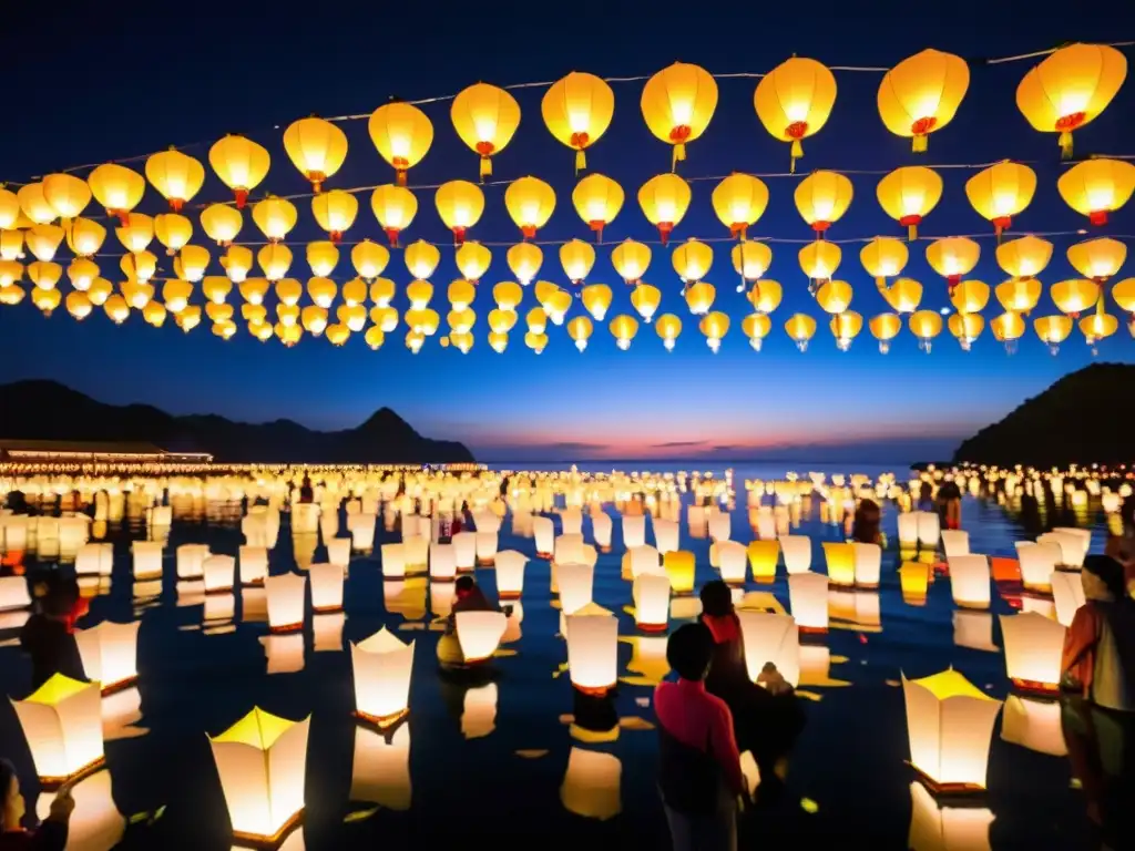 Espectacular festival de linternas en Taiwan, reflejando la tradición y unidad cultural