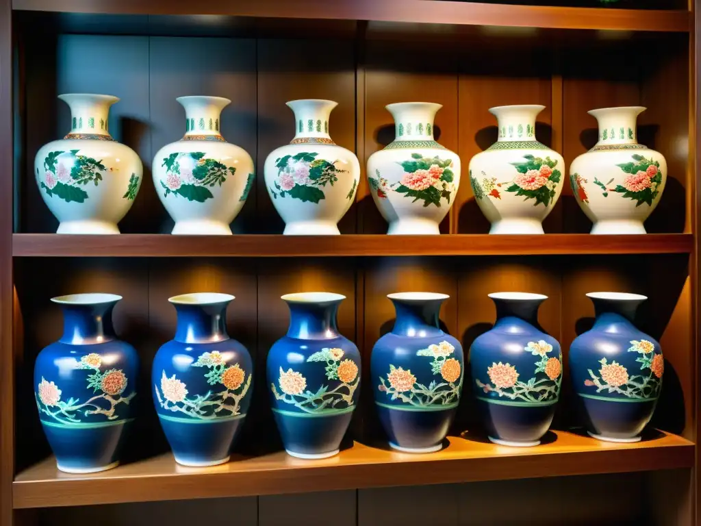 Espléndida colección de antigüedades chinas en un elegante museo