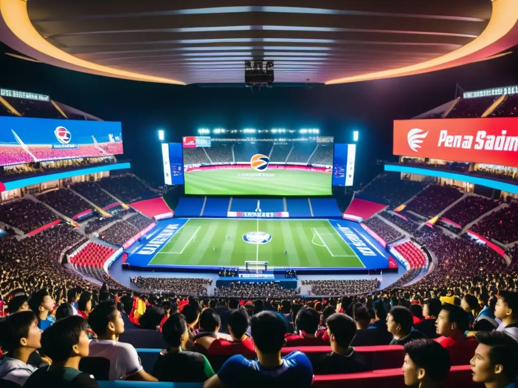 Estadio lleno en Asia para un emocionante torneo de esports