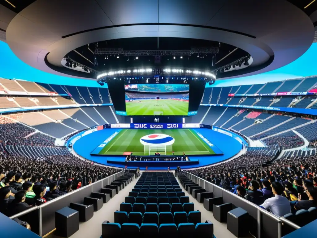 Estadio lleno en Corea del Sur para eSports con tecnología de vanguardia y entusiastas fans