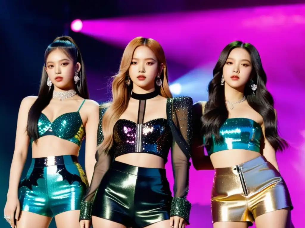 Blackpink rompiendo estereotipos en la música global con un deslumbrante espectáculo de energía y carisma en el escenario