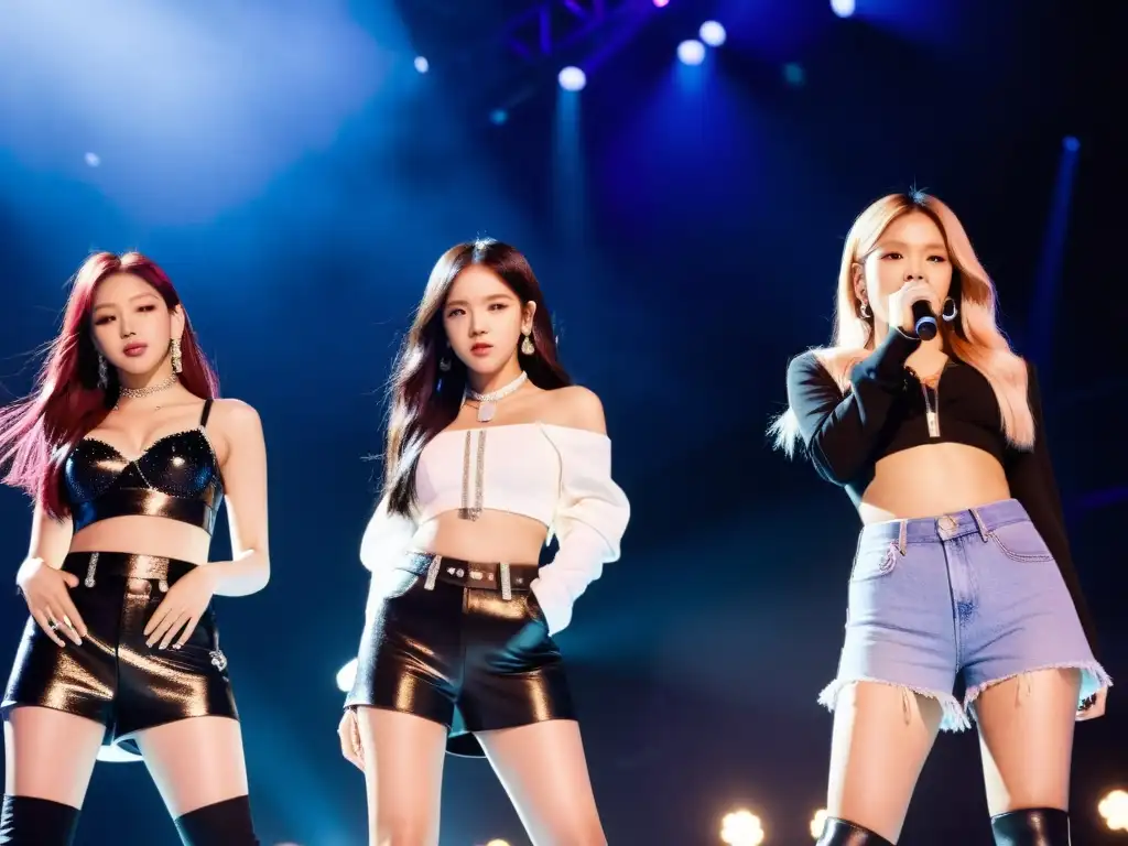 Blackpink rompiendo estereotipos, música global, poderosa actuación en escenario mundial, energía, individualidad y fuerza colectiva