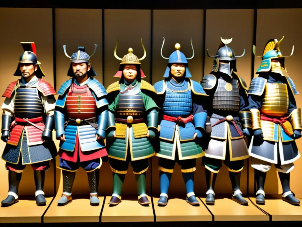 Evocadora evolución del diseño de armaduras samurái bajo la influencia de invasiones mongolas