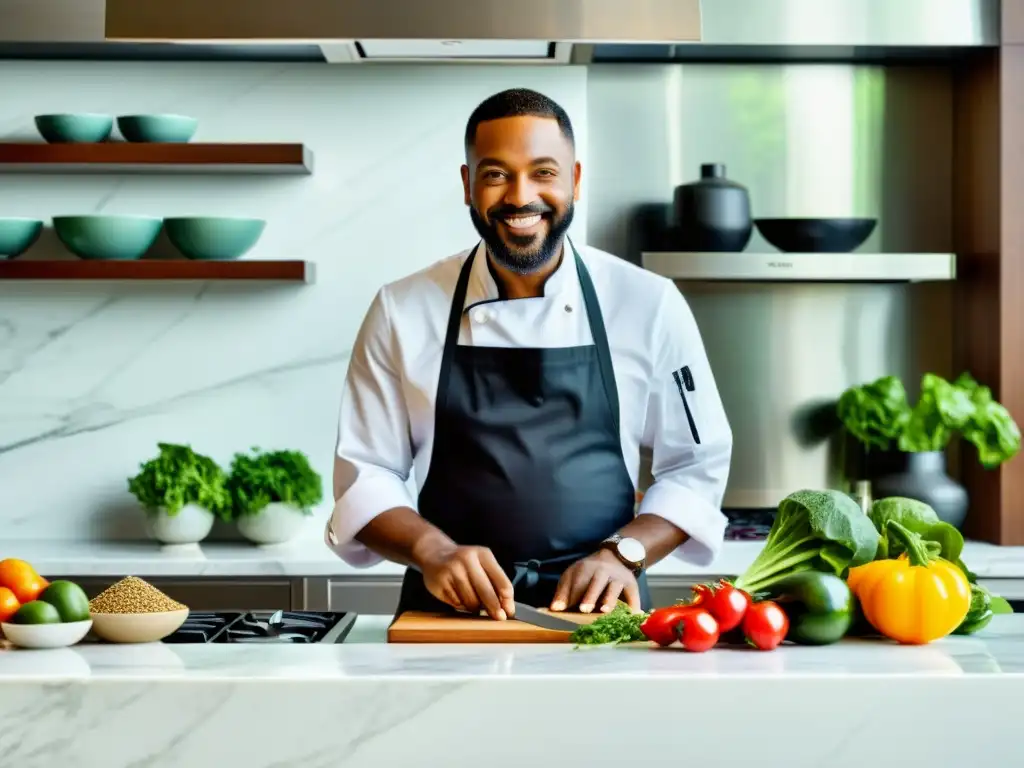 Un exclusivo curso de cocina vegetariana asiática en un entorno de creatividad y colaboración, con un chef profesional y estudiantes entusiastas