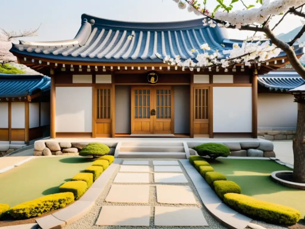 Experiencia en Seúl: alojamientos de élite en una lujosa hanok con jardín y arquitectura tradicional