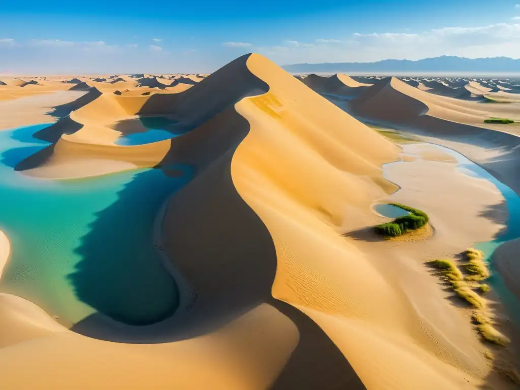 Experiencia de lujo en Dunhuang: Oasis Crescent Lake en Gansu, China