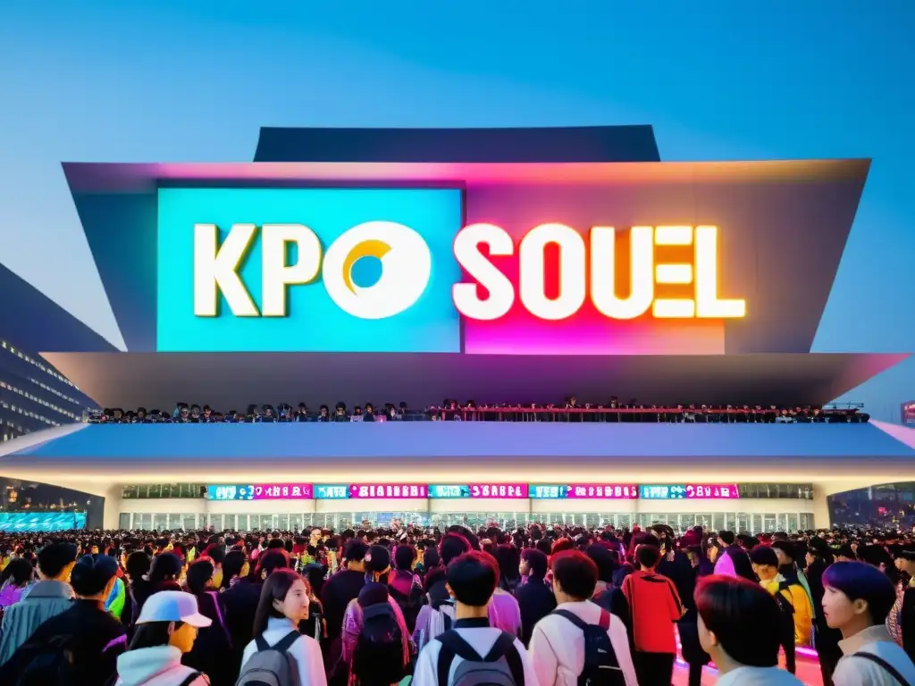 Fans de KPop esperan ansiosos en Seúl, con coloridos light sticks y carteles hechos a mano