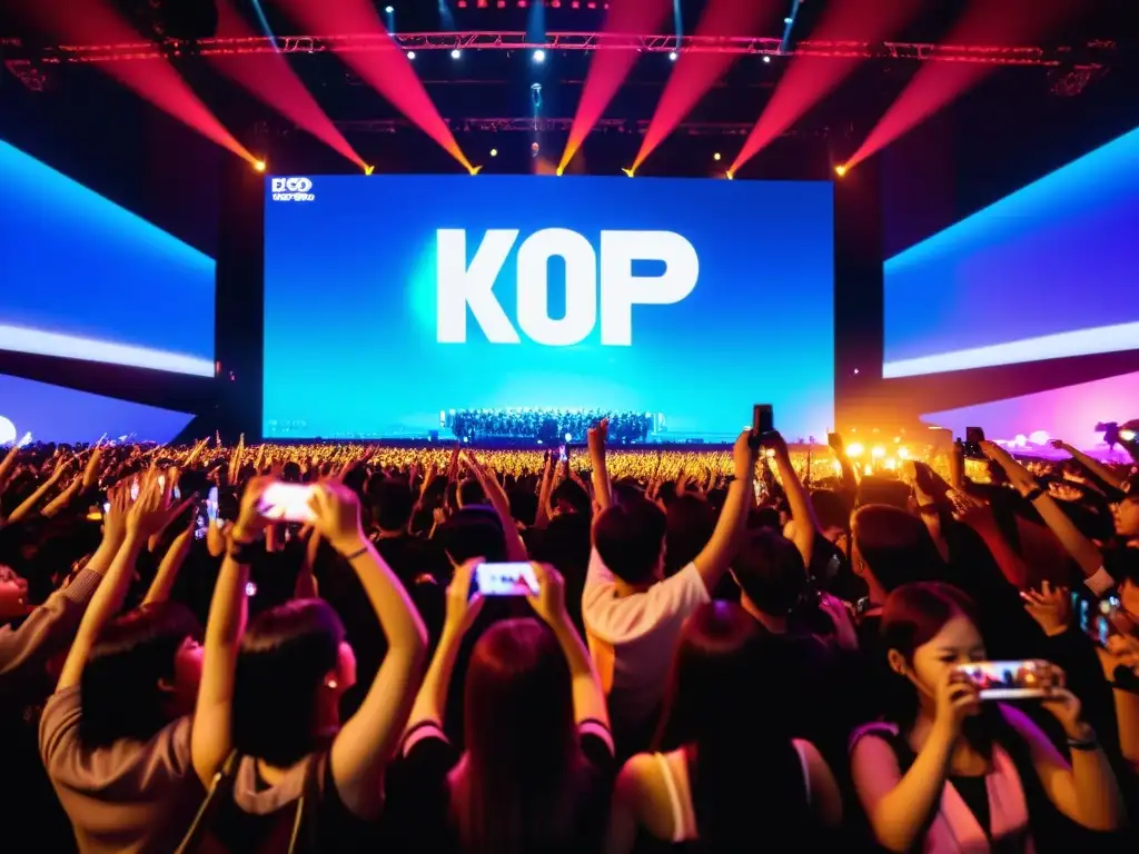 Fans de KPop disfrutan concierto virtual con entusiasmo, ondeando light sticks y cantando