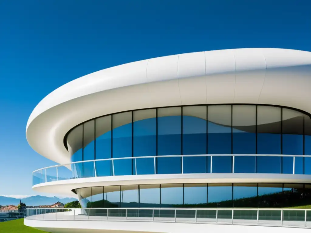 Foto 8k del icónico Rolex Learning Center en Lausana, Suiza, diseñado por la arquitecta visionaria Kazuyo Sejima