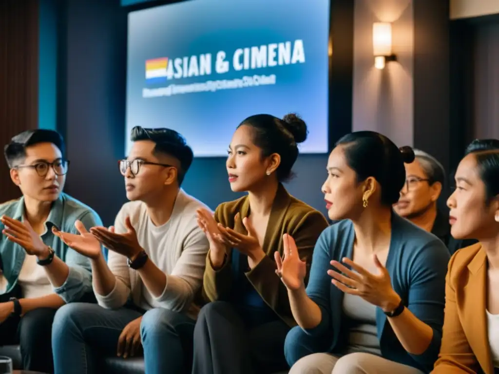 Grupo diverso de activistas y cineastas LGBTQ+ en Asia debaten sobre representación en el cine asiático