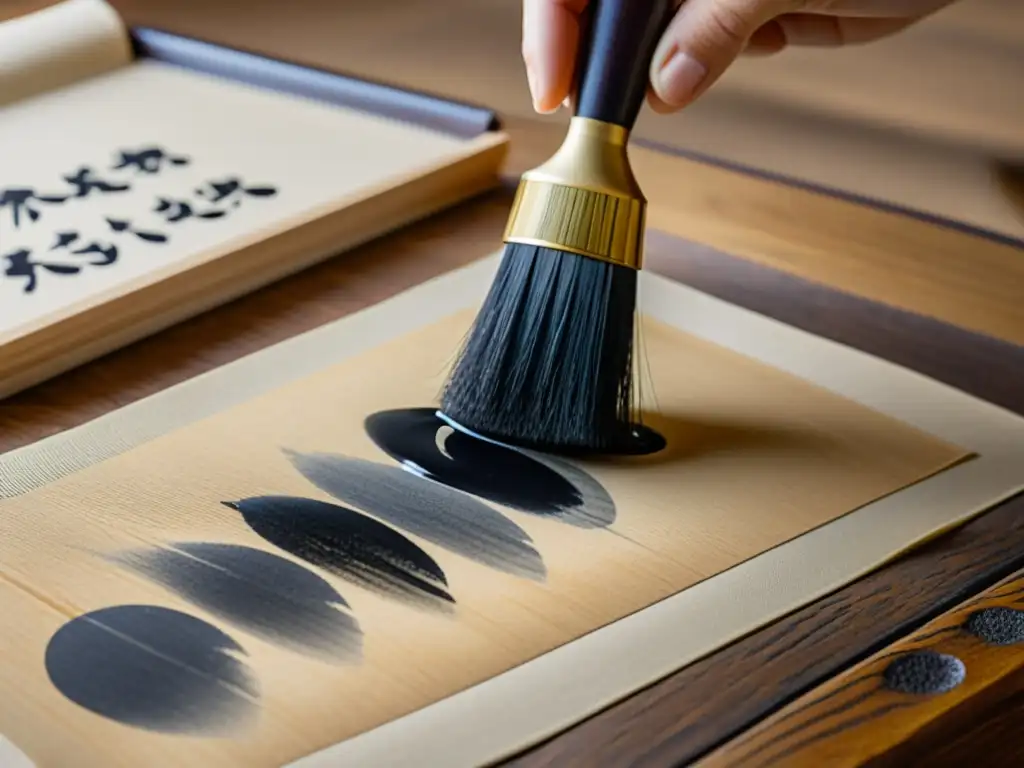 Un haiku japonés cobra vida en una delicada pintura de tinta