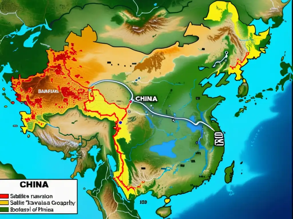 Imagen detallada de la transformación de China durante invasiones bárbaras