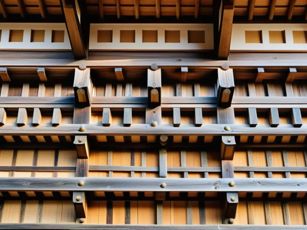 Impresionante arquitectura defensiva del Castillo de Himeji en Japón, mostrando técnicas ancestrales estructuras japonesas