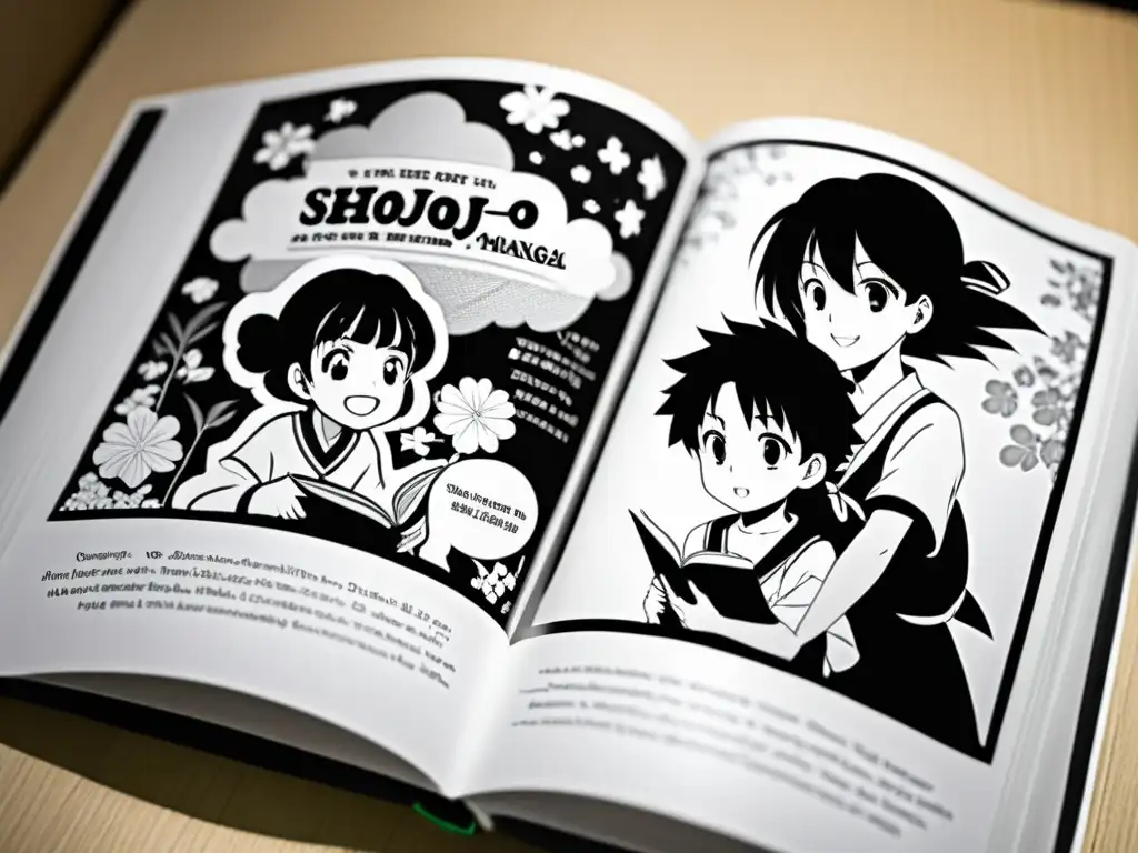 Jóvenes leen shonen y shojo manga, expresando emoción y conexión