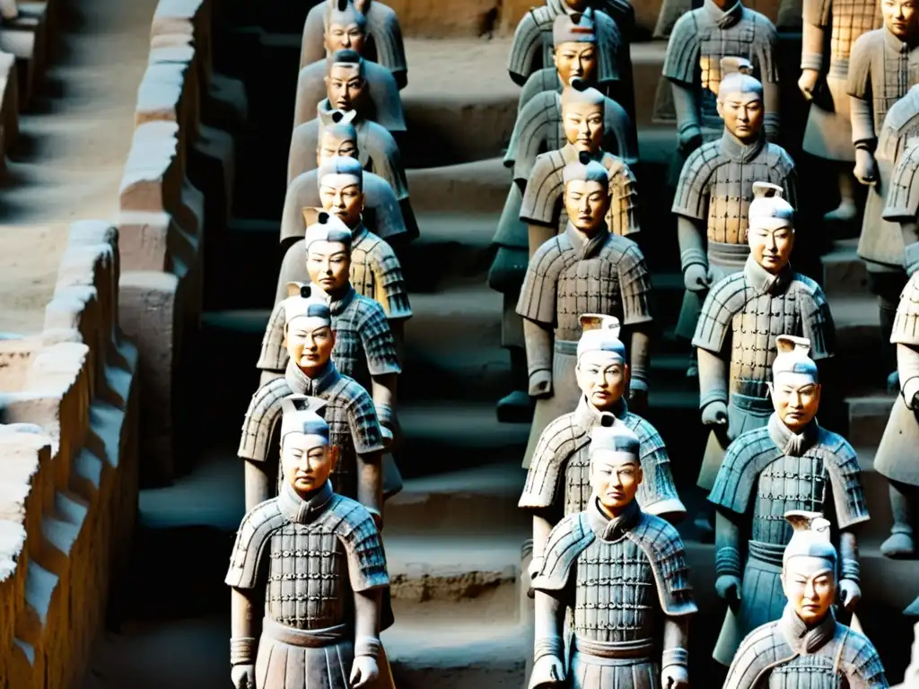 Descubre la majestuosidad de los Guerreros de Terracota del emperador chino en el Museo del Mausoleo del Emperador Qinshihuang en Xi'an, China