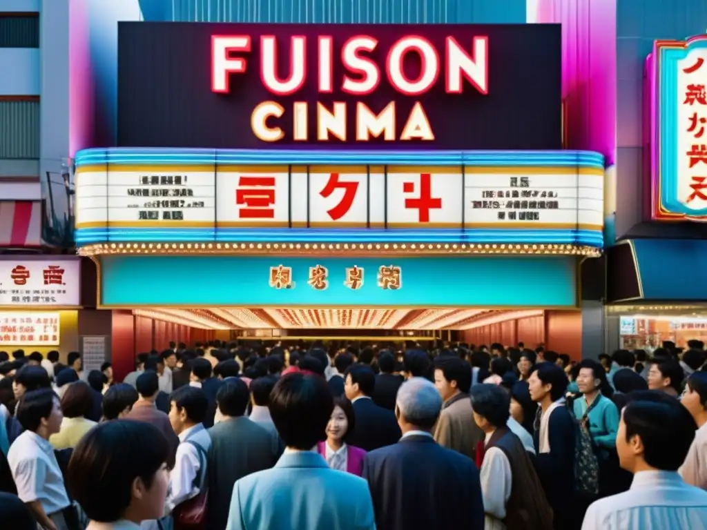 Maravilloso cine en Tokyo con influencia del cine asiático en occidente