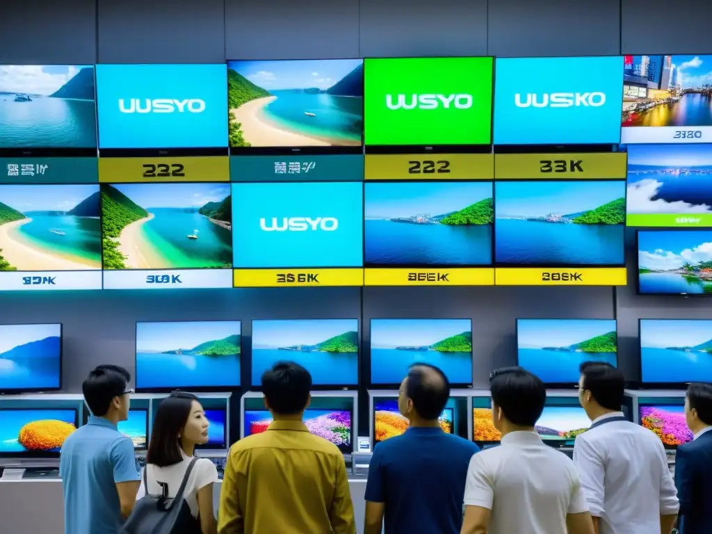 Vivid mercado de electrónicos en Japón, con televisores 8K asiáticos reescribiendo reglas tecnológicas