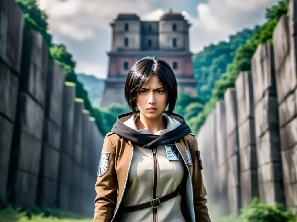 Mikasa Ackerman de 'Attack on Titan' desafiando roles de género en el anime contemporáneo