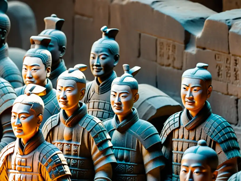 Misterio y detalle en los guerreros de terracota en Xi'an, China