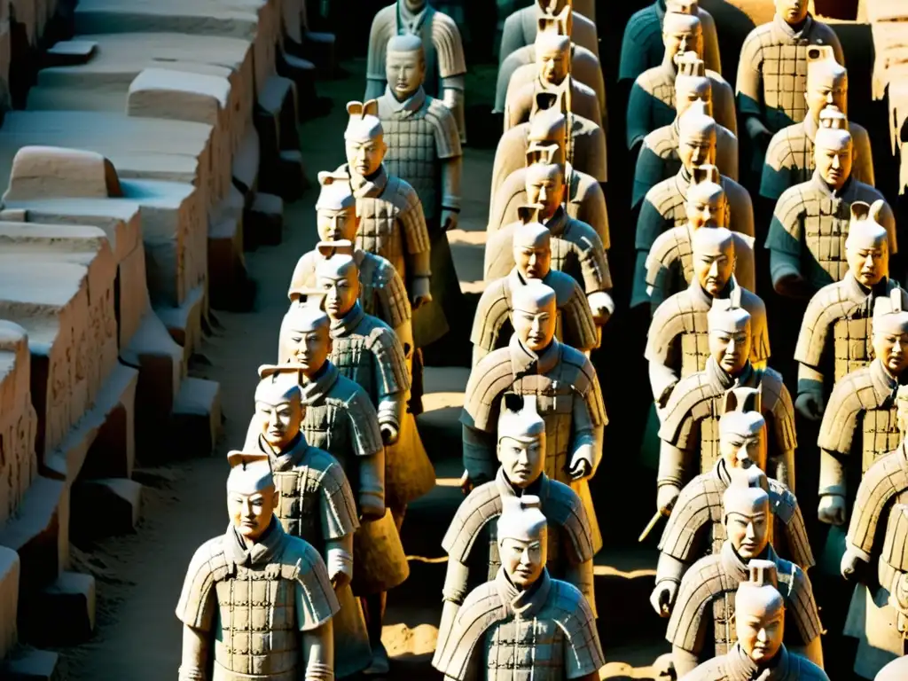 Los misteriosos guerreros de terracota en China evocan la historia y la solemnidad del antiguo sitio arqueológico
