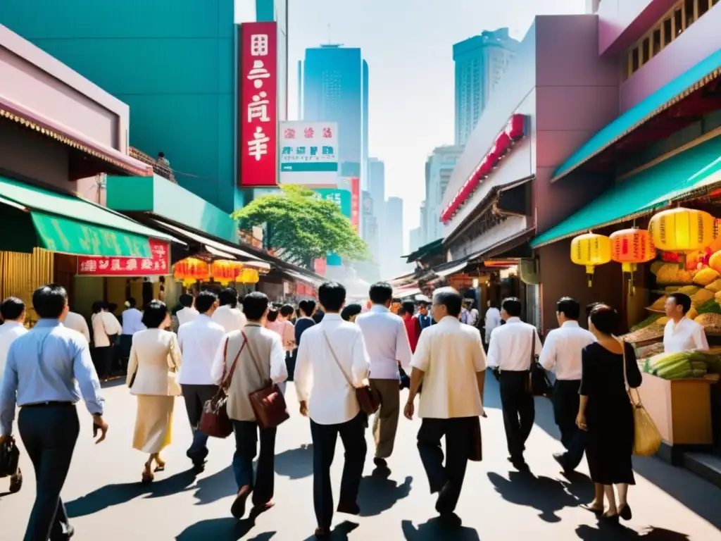 Narrativas visuales de la fotografía asiática contemporánea: vida urbana, luces y sombras en una bulliciosa ciudad asiática