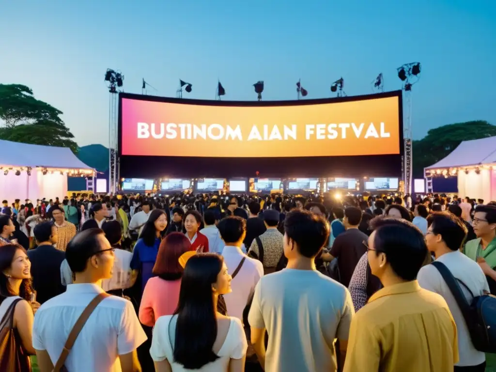 Panorámica de festival de cine asiático actual: bullicio, diversidad, energía y equilibrio entre taquilla e innovación artística