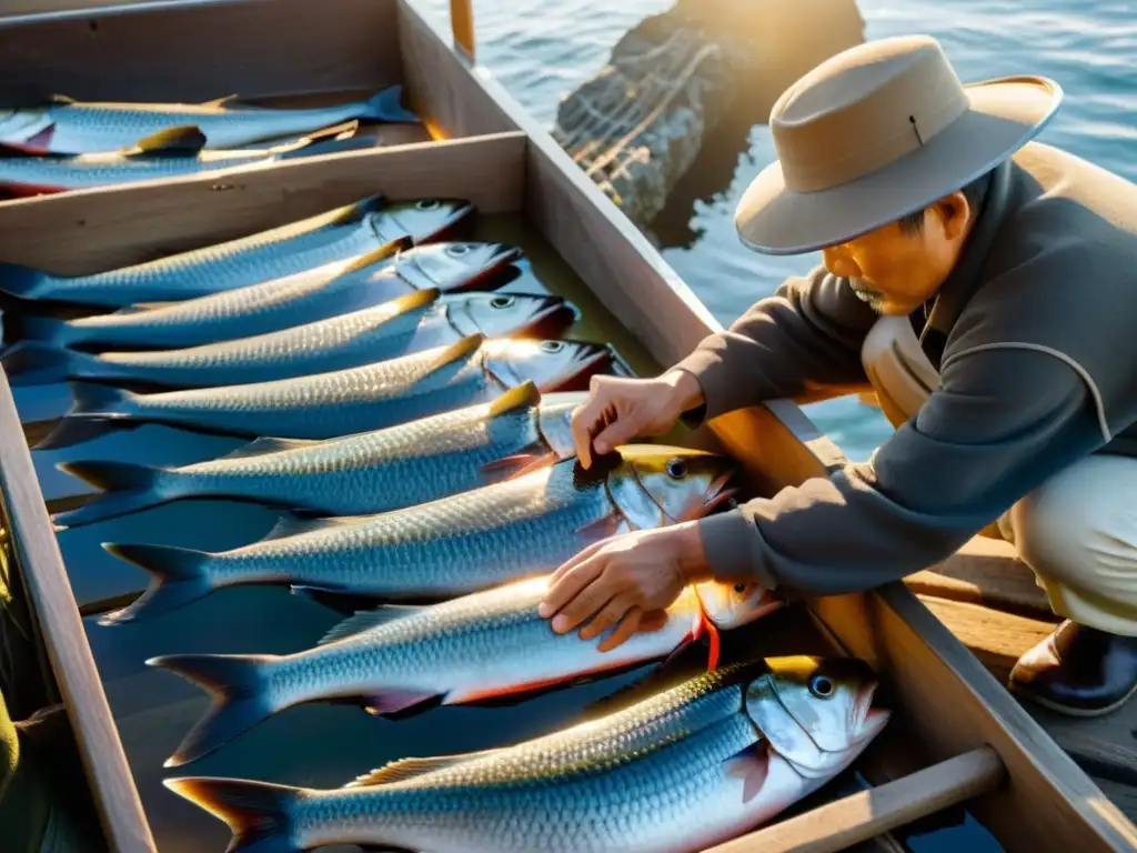 Un pescador coreano prepara meticulosamente el Hwangtae en la costa de Gangwon, creando un misterio de tradición y habilidad