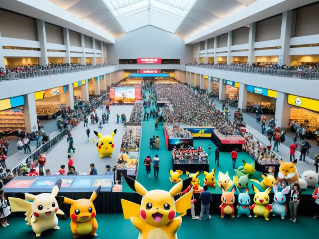 Convención Pokémon: impacto mundial en la cultura pop, fans entusiastas, juegos de cartas, paneles y mercancía