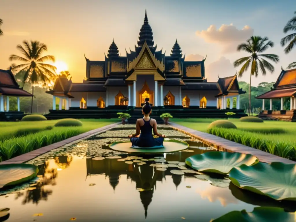 Retiro de lujo en Camboya Imperial: opulencia y relajación entre jardines tropicales, arquitectura Khmer y actividades elegantes