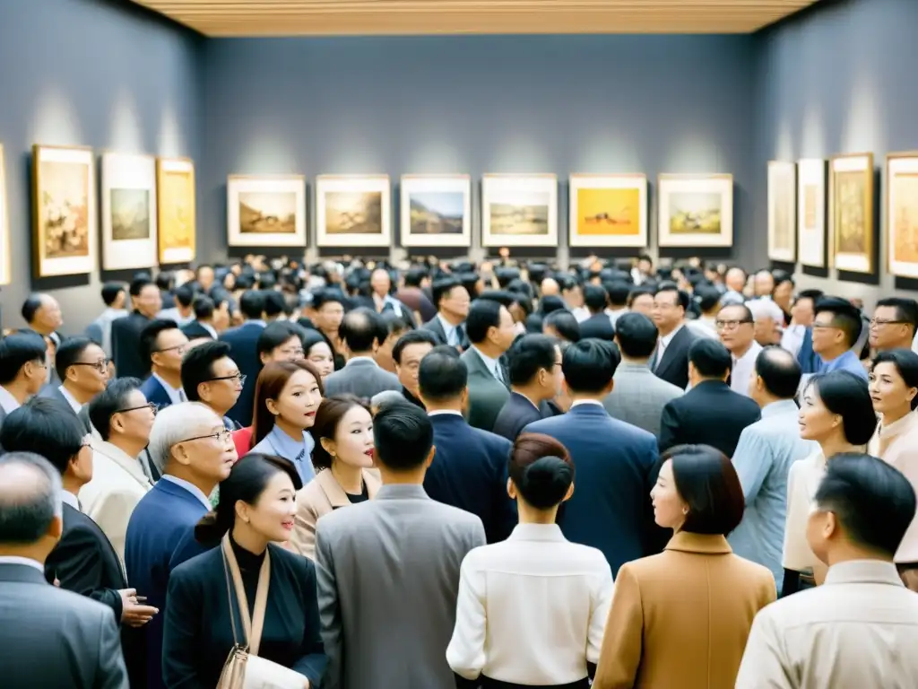 Subasta de arte chino moderno en Beijing: inversión, cultura y emoción